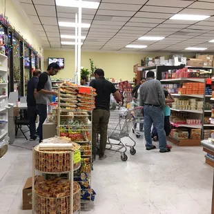 Well lit and clean store. Short lines.