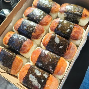 June 15, 2021 spam musubi Price $1.75/each.