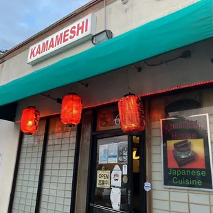 outside of the restaurant