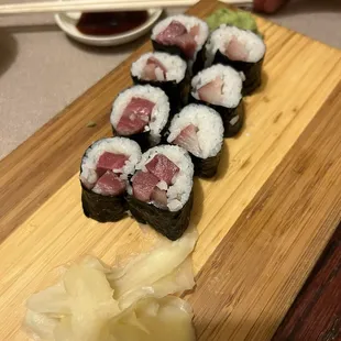 Yellowtail rolls (2nd time making)