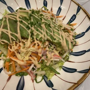 Kani Avocado Salad