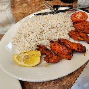 chicken thigh kabob ($16.99)