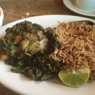 Sabzi Challow with Lamb