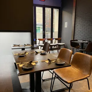 Inside the restaurant