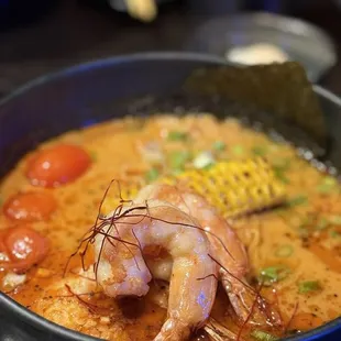 Spicy Shrimp Ramen