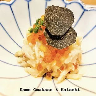 Premium Omakase course menu