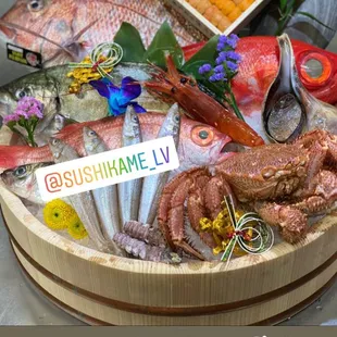 Fresh delivery from fish market in japan