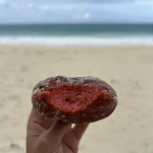 Strawberry Malasada