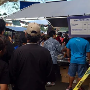 We are so close we can TASTE the Haole Brownies! Teehee *jumping with excitement* !!! Price of brownies is shown on sign ahead.