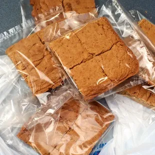 THIS is my Haole Brownie STASH!!! Can't express how happy we are to have secured a bit of these morsels of yumminess :D