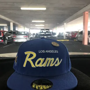 Parking lot of KAMEHAMEHA Shopping center (kalihi) LETS GO RAMS *1/21/23