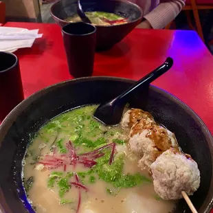 Chicken Meatball Ramen