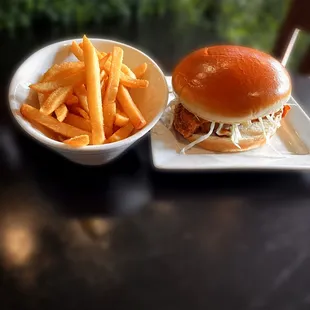 Katsu Sandwich with Fries