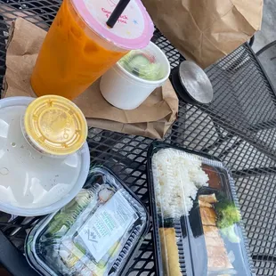 Ordered the Chicken Teriyaki lunch and it was plenty to eat!!! For only $11!!