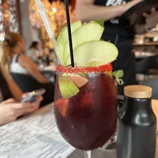 Sangria was on point