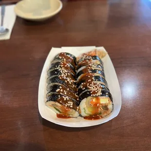 Beef Kimbap Rolls