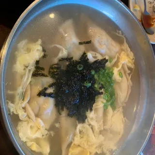 Soup with Dough Flake