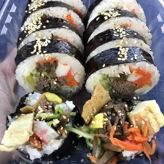 Beef kimbap