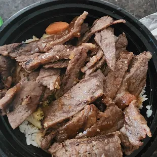 Beef teriyaki bowl