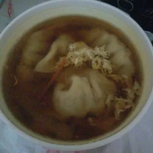 Wonton soup