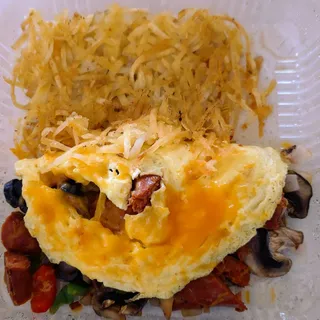 Linguica Omelet