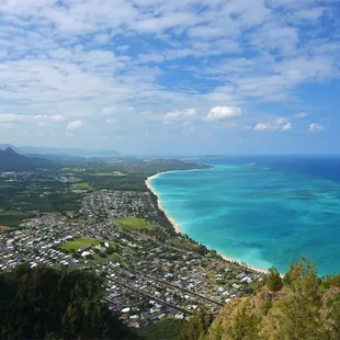 Great view to reward you for all your effort. Enjoy!