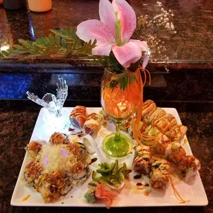 sashimi, sushi and sashimi, food, sushi