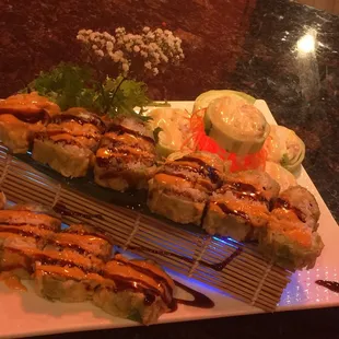 sashimi, sushi and sashimi, food, sushi