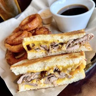 Beef and Cheddar Sandwich