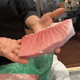 Beautifully Marbled STEAK or O-TORO???