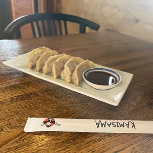 chicken gyoza