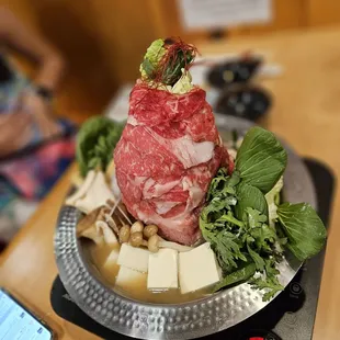 Kamitoku Seat with Yuzi Broth.  Perfect after the meats and veggies were reduced. Taste was excellent