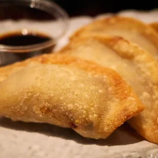 Deep fried gyoza