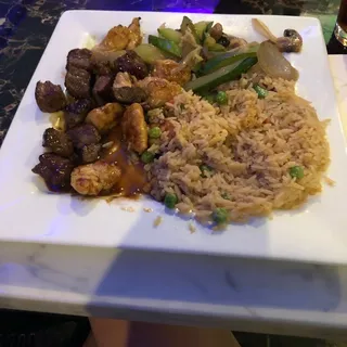 Hibachi Chicken & Steak