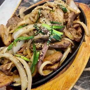 Sizzling Mongolian Beef