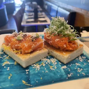 sushi and sashimi, food