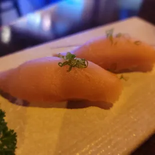 Yellowtail sushi