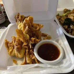 A 6. Crab Rangoon