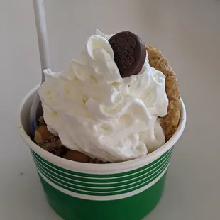 Pumpkin sundae