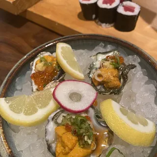 A1. Uni and Ikura Chawan Mushi