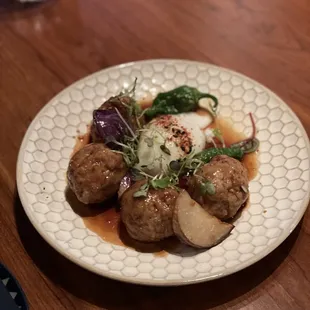 Duck Meatballs