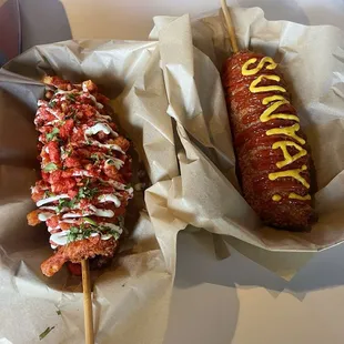 Hot Cheeto Corndog