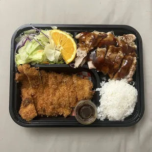 Kampai box 1 Entree and 1 Item