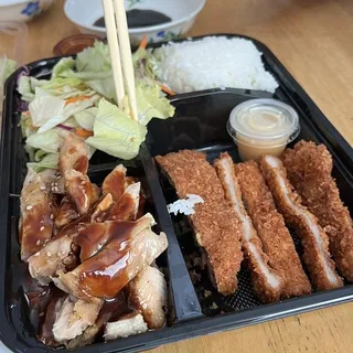 1 Entree and 2 Items Bento Lunch