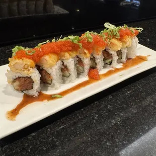 Volcano roll !!