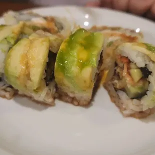 Crunchy &amp; Caterpillar Rolls