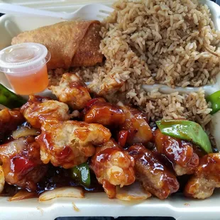 Think it was Szechuan chicken? Ordered Hunan chicken.