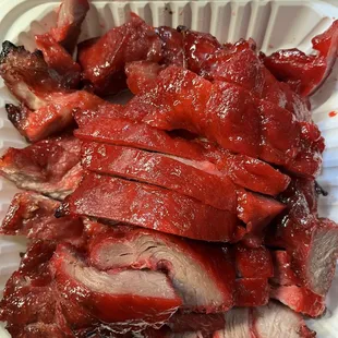 1lb of the best char siu in Chinatown Honolulu - August 2023