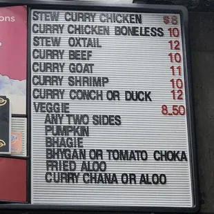 Menu (con&apos;t)