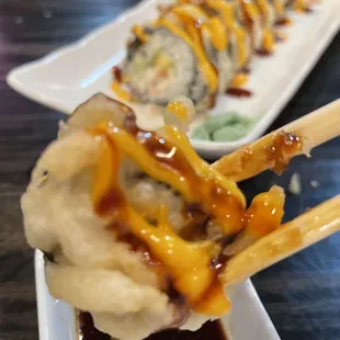 sushi, sashimi, sushi and sashimi, food